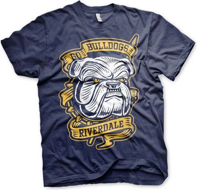Riverdale Go Bulldogs T-Shirt Navy