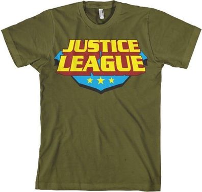 Justice League Classic Logo Olive