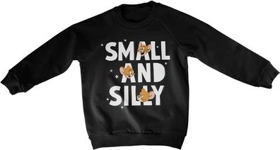Tom & Jerry Small and Silly Kids Sweatshirt Kinder Black