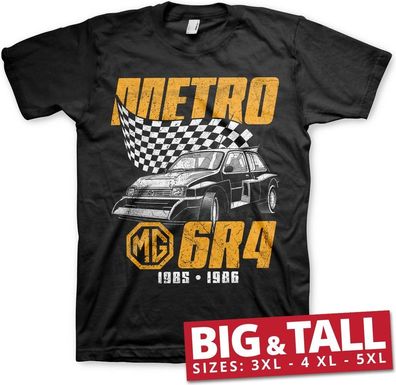 The MG Metro 6R4 Big & Tall T-Shirt Black