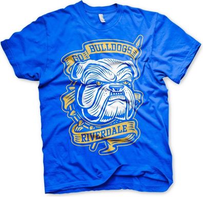 Riverdale Go Bulldogs T-Shirt Blue