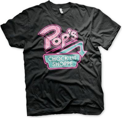 Riverdale Pop's Chock'Lit Shoppe T-Shirt Black
