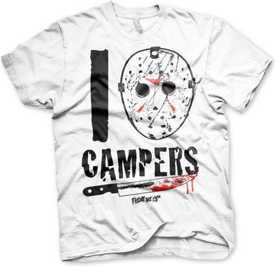 Friday the 13th I Jason Campers T-Shirt White