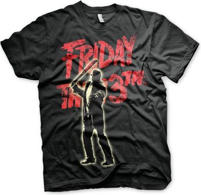 Friday The 13th Jason Voorhees T-Shirt Black