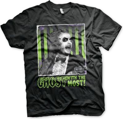 Beetlejuice Ghost With The Most T-Shirt Black
