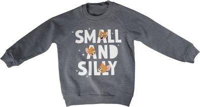 Tom & Jerry Small and Silly Kids Sweatshirt Kinder Dark-Heather