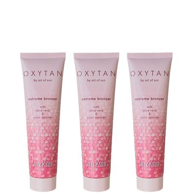 Art of Sun/ Oxytan Extreme Bronzer 3x150ml/ Solariumkosmetik/ Bräunungslotion