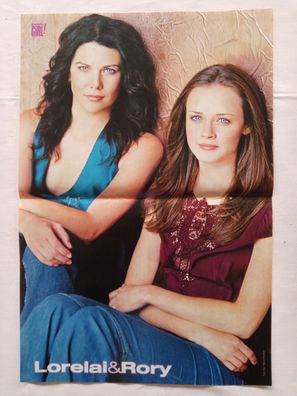 Originales altes Poster Lorelai & Rory