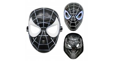 Verkleidungsmaske Spider-Man Venom LED-Maske für Bälle & Halloween - Robust & Leicht