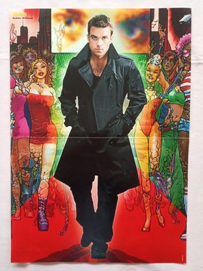 Originales altes Poster Robbie Williams (3)