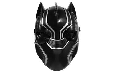Verkleidungsmaske LED Black Panther Maske - Elegantes Karnevalsaccessoire