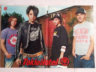 Originales altes Poster Tokio Hotel