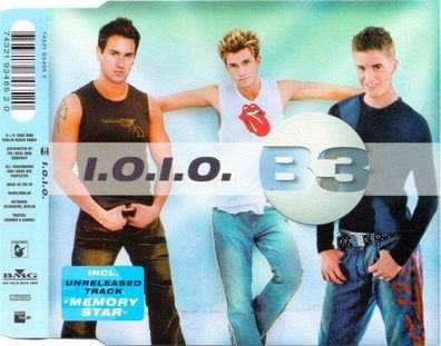 CD-Maxi: B 3: I.O.I.O. (2002) Hansa 74321 93465 2