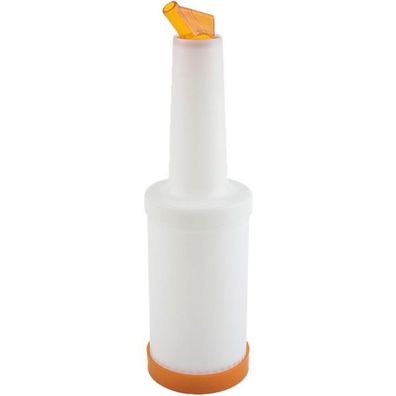 APS Dosier-/ Vorratsflasche Kunststoff, Inhalt 1 Liter, orange