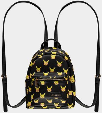 Pokémon - Pikachu AOP Mini Backpack Black