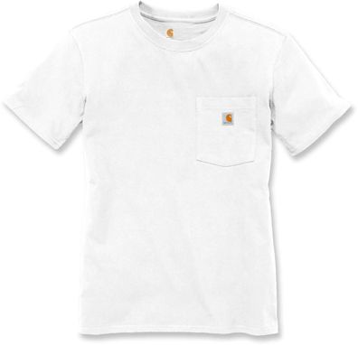 Carhartt Damen T-Shirt Workw Pocket S/ S T-Shirt White