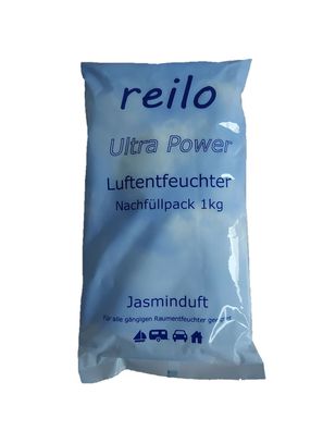 15x 1kg Nachfüllpack "Jasminduft" Raum- Luftentfeuchter Granulat im Vliesbeutel