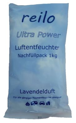 30x 1kg Nachfüllpack Lavendelduft Raum- Luftentfeuchter Granulat im Vliesbeutel