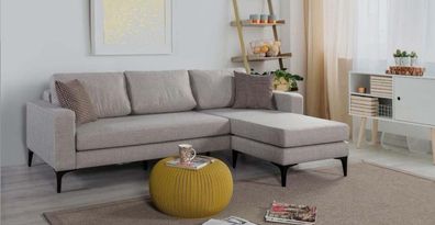 Wohnzimmer Sofa L-Form Möbel Modern Luxus Ecksofa Couch Polsterung Neu