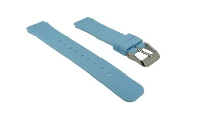 Calypso Uhrenarmband Einschnitt 16/19mm Kunststoff blau > K5802/1