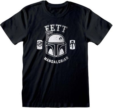 Star Wars - Fett Mandalorian T-Shirt Black