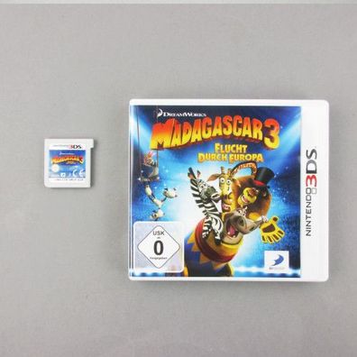 3DS Spiel Madagascar 3 - Flucht durch Europa