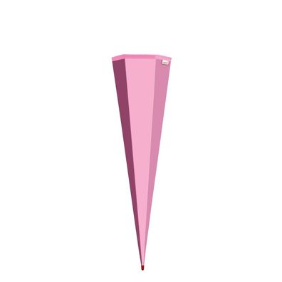 Roth Rohling, rosa, 85cm, eckig, Rot(h)-Spitze, ohne Verschluss