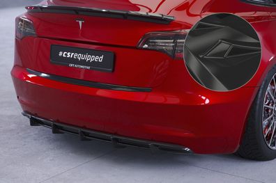 CSR Heckansatz für Tesla Model 3 alle 2017- CSR-HA267-G Glossy schwarz glänzen