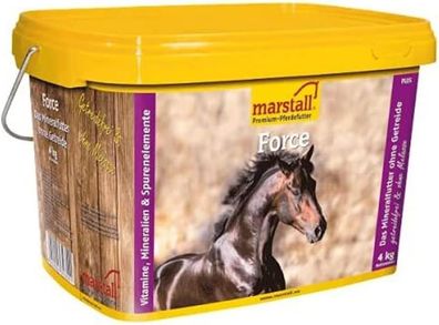 marstall Premium-Pferdefutter Force, 1er Pack (1 x 4 kilograms)