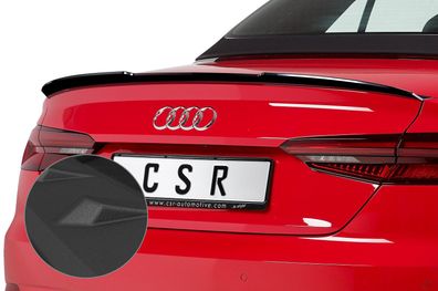 CSR Heckflügel mit ABE für Audi A5 F5 Cabrio 2016- CSR-HF628-S strukturiert sc