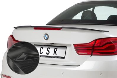 CSR Heckflügel mit ABE für BMW 4er F33 / M4 F83 Cabrio 2014- CSR-HF673-C Carbo