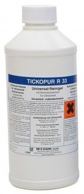 Reinigungsmittel Ultraschallreiniger Universalreiniger tickopur R 33 > 1L/2L/5L