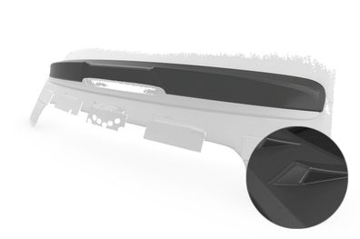 CSR Heckflügel mit ABE für Fiat 500 Cabrio 2020- CSR-HF990-L Lackierung erford