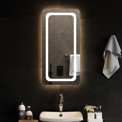 vidaXL LED-Badspiegel 40x80 cm