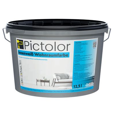 Pictolor® Innenweiß Wohnraumfarbe