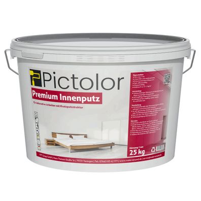 Pictolor® Premium-Innenputz Kratzputz Körnung:1 mm