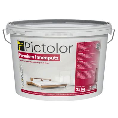 Pictolor® Premium-Innenputz Kratzputz Körnung:1,5 mm