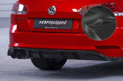 CSR Heckansatz für VW Golf 7 (Typ AU) GTD Variant (Ausschnitt für AGA auf der