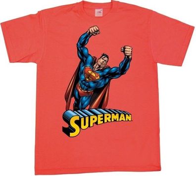 Superman Flying T-Shirt Red