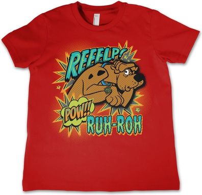 Scooby Doo Reeelp Kids Tee Kinder T-Shirt Red