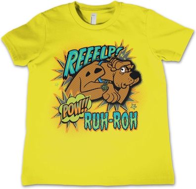 Scooby Doo Reeelp Kids Tee Kinder T-Shirt Yellow