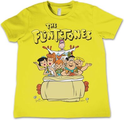 The Flintstones Kids T-Shirt Kinder Yellow