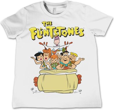 The Flintstones Kids T-Shirt Kinder White