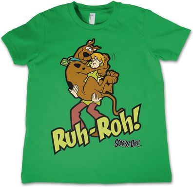 Scooby Doo Ruh-Ruh Kids Tee Kinder T-Shirt Green
