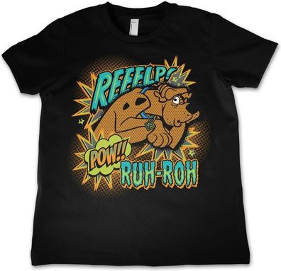 Scooby Doo Reeelp Kids Tee Kinder T-Shirt Black