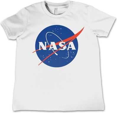 NASA Insignia Kids T-Shirt Kinder White
