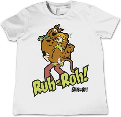 Scooby Doo Ruh-Ruh Kids Tee Kinder T-Shirt White