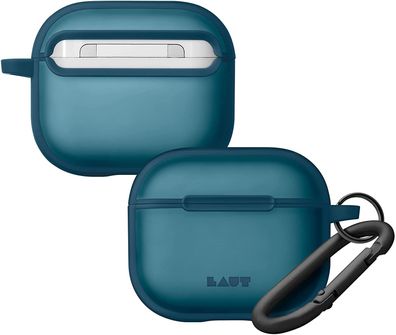 LAUT HUEX Schutzhülle Apple AirPods 3 Kopfhörer Hülle Case Cover blau