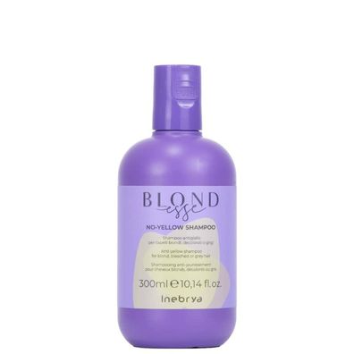 Inebrya Blondesse No-Yellow Shampoo für gebleichtes blondes und graues Haar 300ml (W)