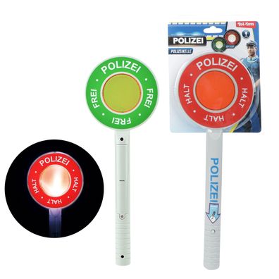 Toi-Toys Polizeikelle (mit Licht) Kostümzubehör Kinderspielzeug Karneval Police